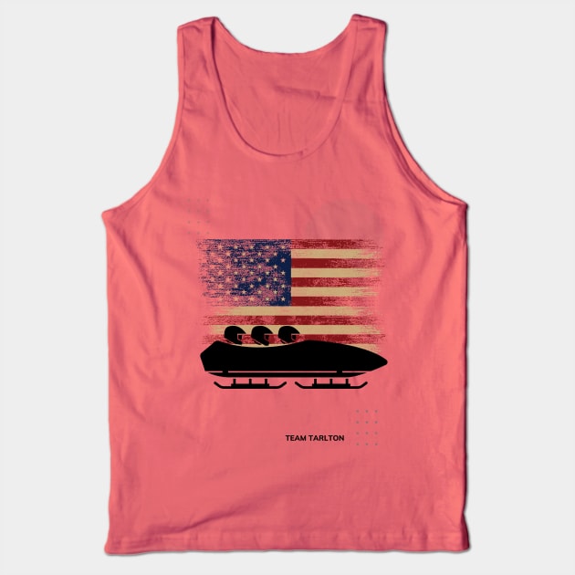Bobsled USA Flag Tank Top by Macys Bobsled Fundraiser 